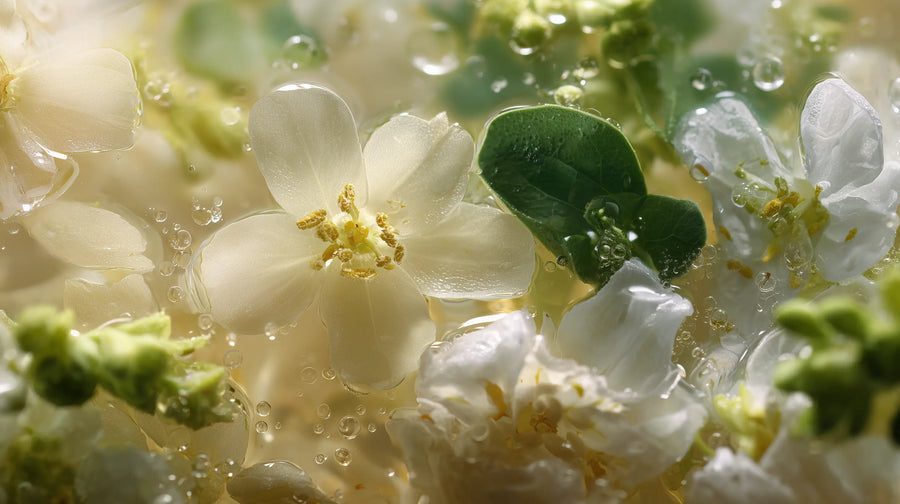 Arneux organic botanical ingredients with traceable sourcing for COSMOS organic certified skincare