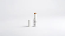 BLEND CC cream ceramide stick shade 25 Medium uncapped on white