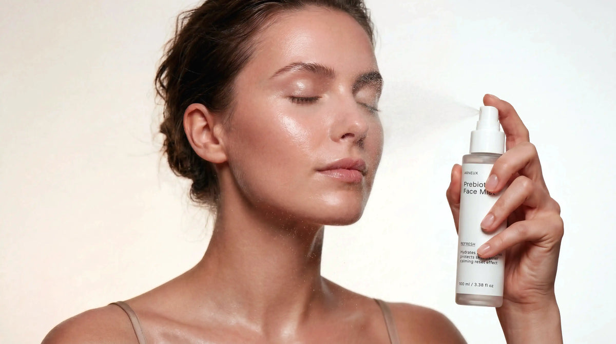 ARNEUX FORTIFY · The Skin Barrier Routine product in use