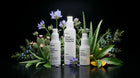 ARNEUX AGELESS anti-aging routine with bakuchiol and botanical ingredients on dark background