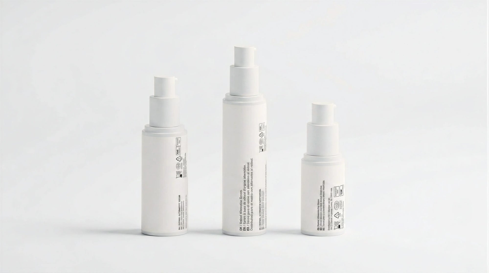 ARNEUX AGELESS organic anti-aging skincare routine, GLOW, RENEW and FOCUS on white background