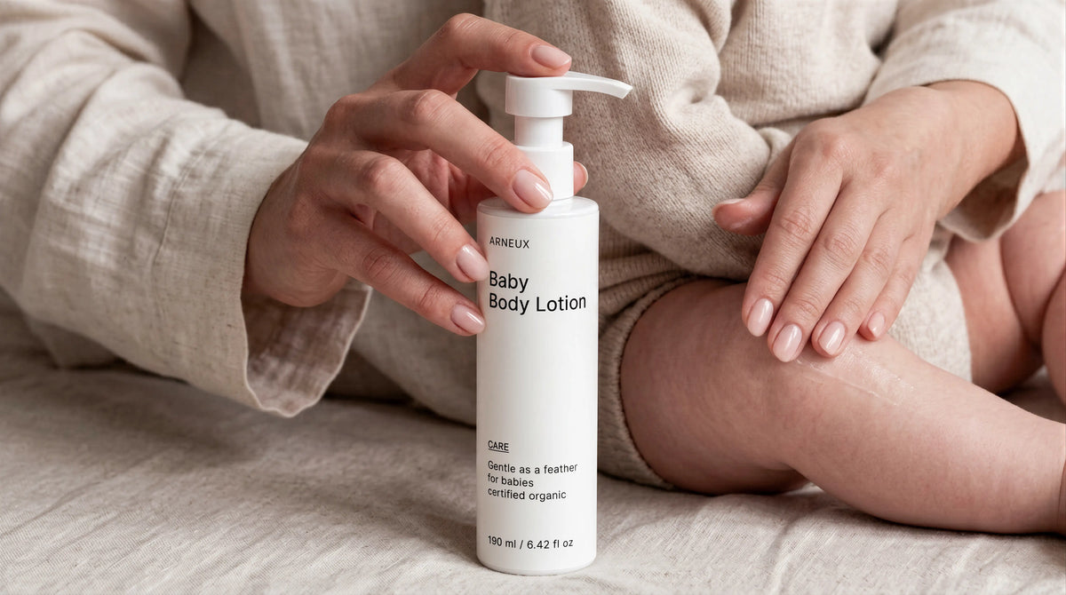 ARNEUX LITTLE · The Baby Collection product packaging