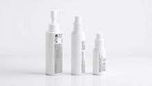 ARNEUX CLARIFY organic acne routine, CLEAR, CALM and CORRECT on white background, COSMOS certified