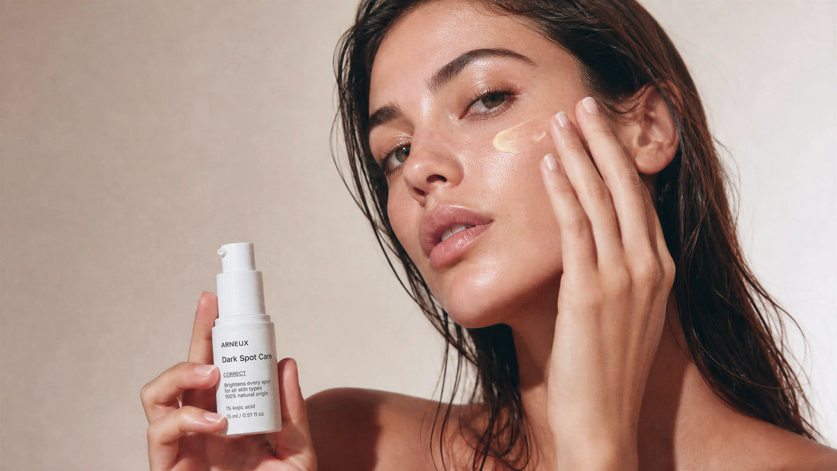 ARNEUX BALANCE · The Hyperpigmentation Routine product in use