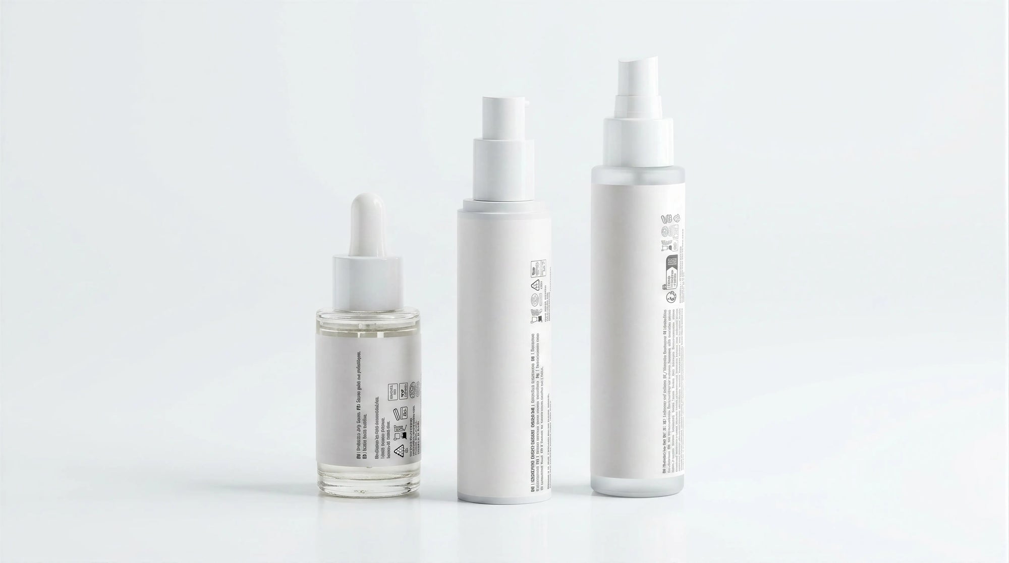 ARNEUX FORTIFY organic sensitive skin barrier routine, SHIELD, REST and REFRESH on white background
