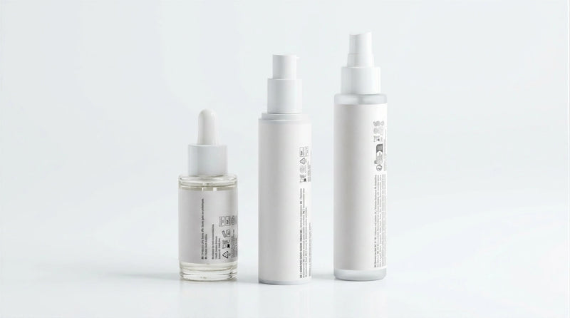 ARNEUX FORTIFY organic sensitive skin barrier routine, SHIELD, REST and REFRESH on white background