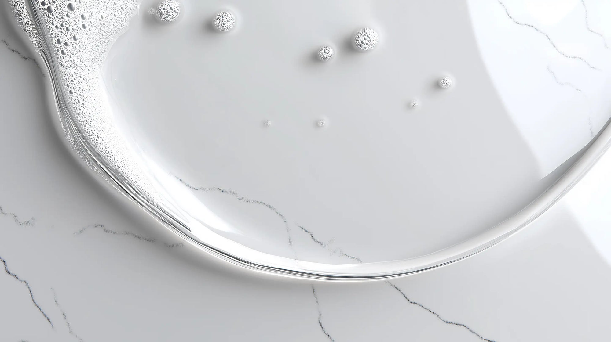 Sulfate-free organic body wash lather close-up from ARNEUX INDULGE shower routine