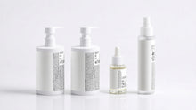 Complete ARNEUX RESTORE organic keratin hair routine, four full-size products on white background