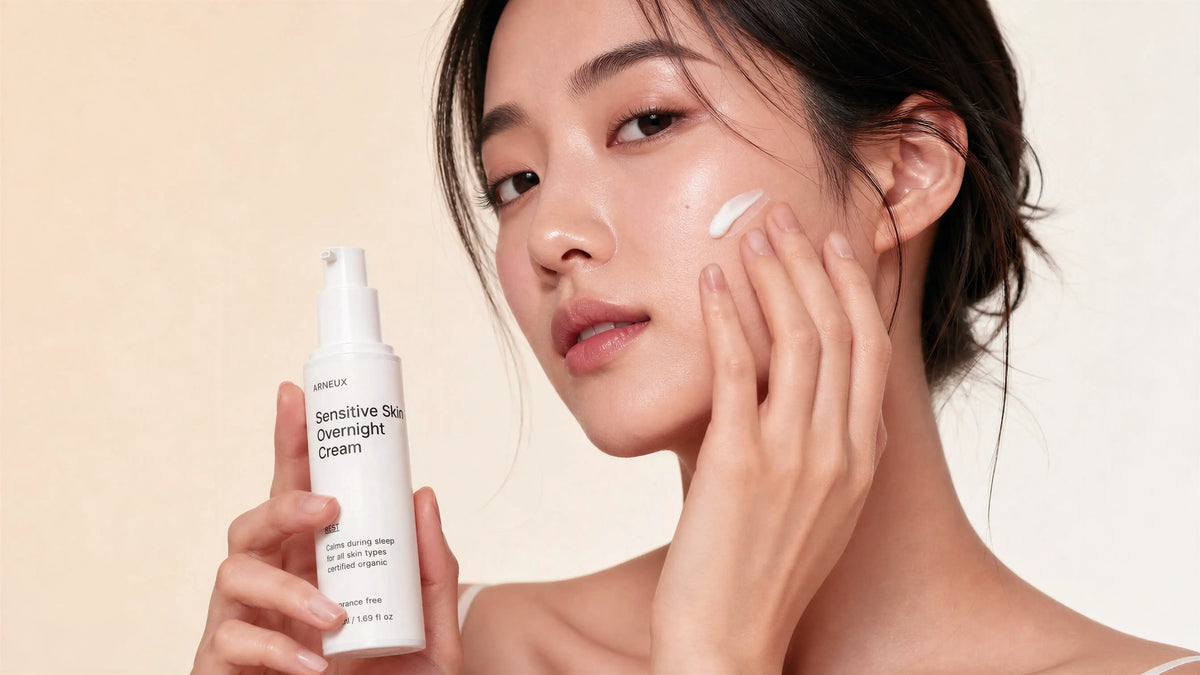 ARNEUX FORTIFY · The Skin Barrier Routine product in use