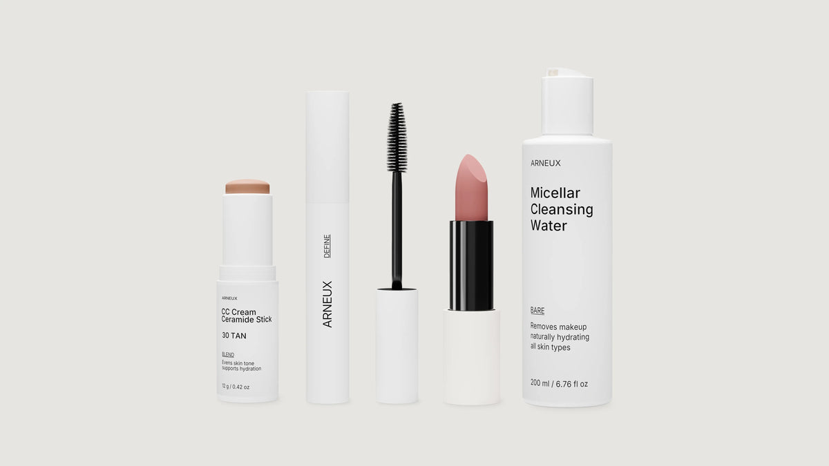 ARNEUX READY · The Everyday Makeup Routine in Tan Dusty