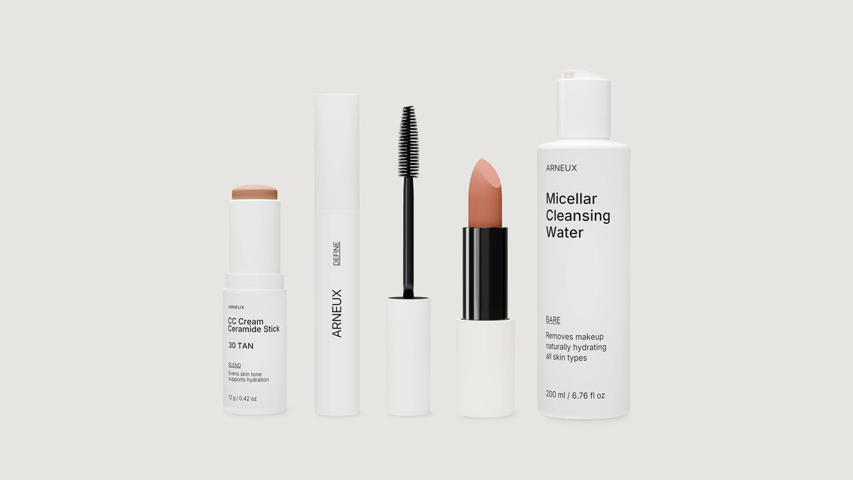 ARNEUX READY · The Everyday Makeup Routine in Tan Terra