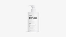 Arneux WASH keratin volume boost shampoo pump bottle, front label on white background