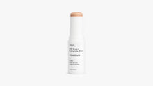 BLEND CC cream ceramide stick shade 25 Medium uncapped on white
