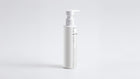 CARE baby body lotion pump bottle back label and side view on white background