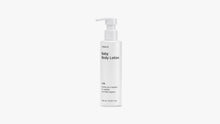 Arneux CARE baby body lotion pump bottle, front label view on light grey background
