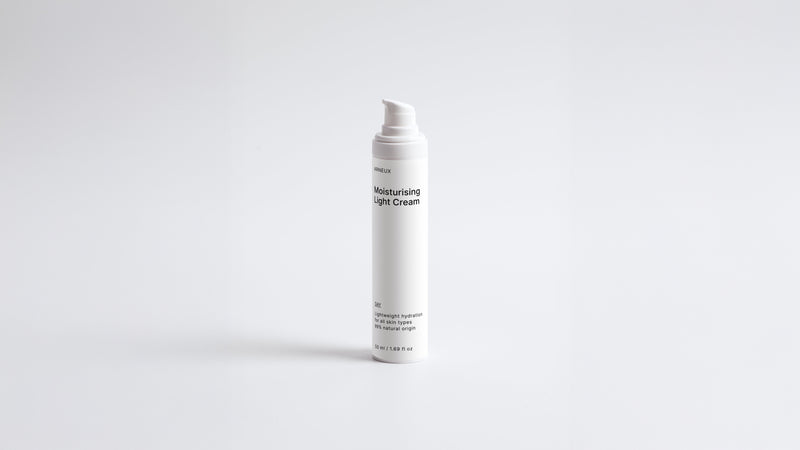 Arneux DAY moisturizing light cream pump bottle, front label on white background