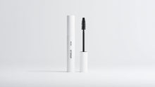 Arneux DEFINE lengthening volumizing mascara white tube with black wand extended on grey background