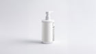 DELICATE gentle baby wash bottle back label and side view on white background
