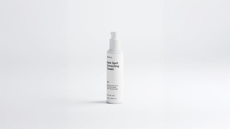 Arneux EVEN dark spot correcting cream pump bottle, front label on white background