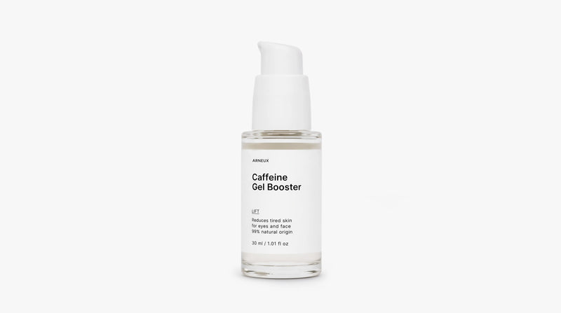 Arneux LIFT caffeine gel booster bottle, front label on white background