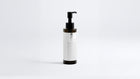 NOURISH omega 6-9 body oil bottle back label and side view on white background