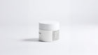 RESET deep cleanse hair scrub jar side view showing back label text on grey background