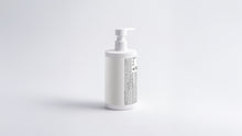 SMOOTH keratin volume boost conditioner bottle side view showing back label on grey background