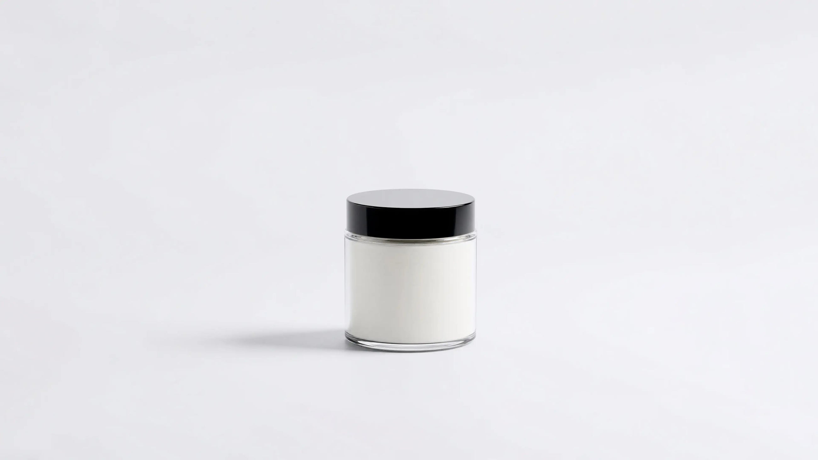 WILD FLOWER travel candle glass jar back label and side view, hand-poured natural soy wax cotton wick