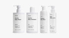 Four bottles of ARNEUX SOFT DELICATE CLOUD and CARE products on a white background